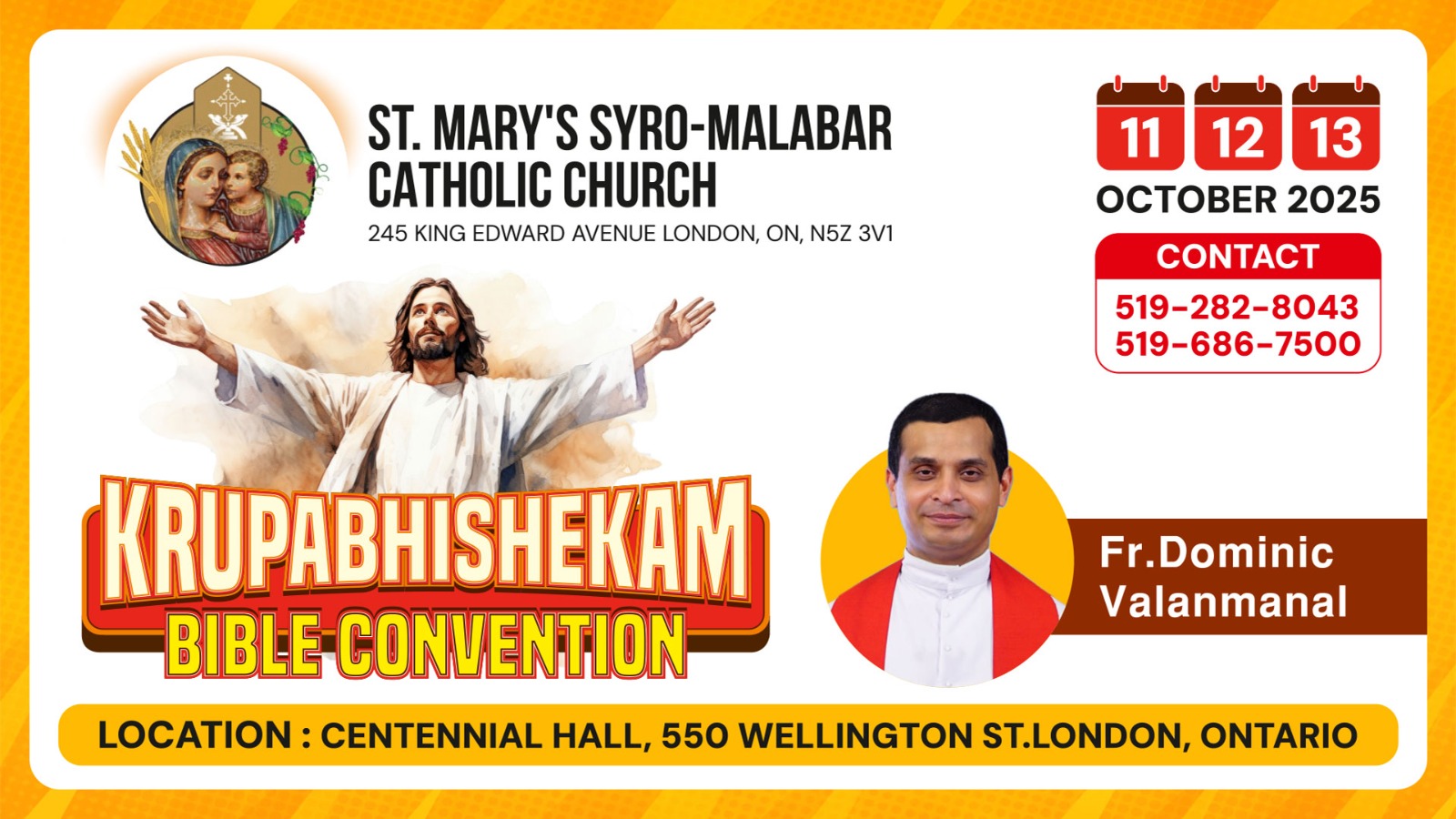Krupabhishekam Bible Convention 2025